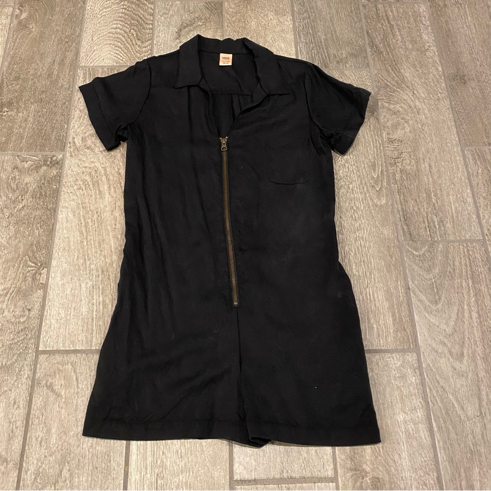 Smash and Tess zipper short romper